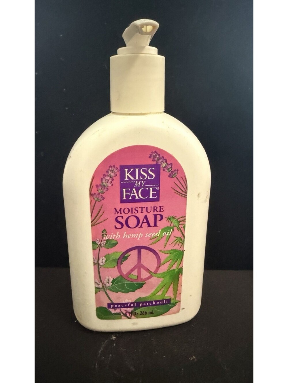 Kiss My Face Moisturizing hand Soap 9 fl Oz NEW Peaceful Patchouli